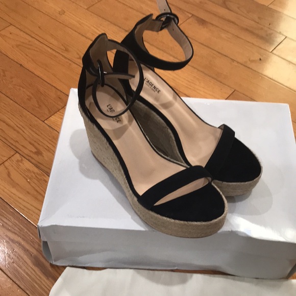 L'AGENCE Elysee Wedge in Black, Size: EU 39.5 - Picture 12 of 13